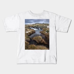 Snowy Falls Kids T-Shirt